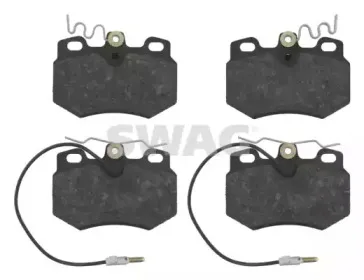 Комплект тормозных колодок, дисковый тормоз SWAG купить